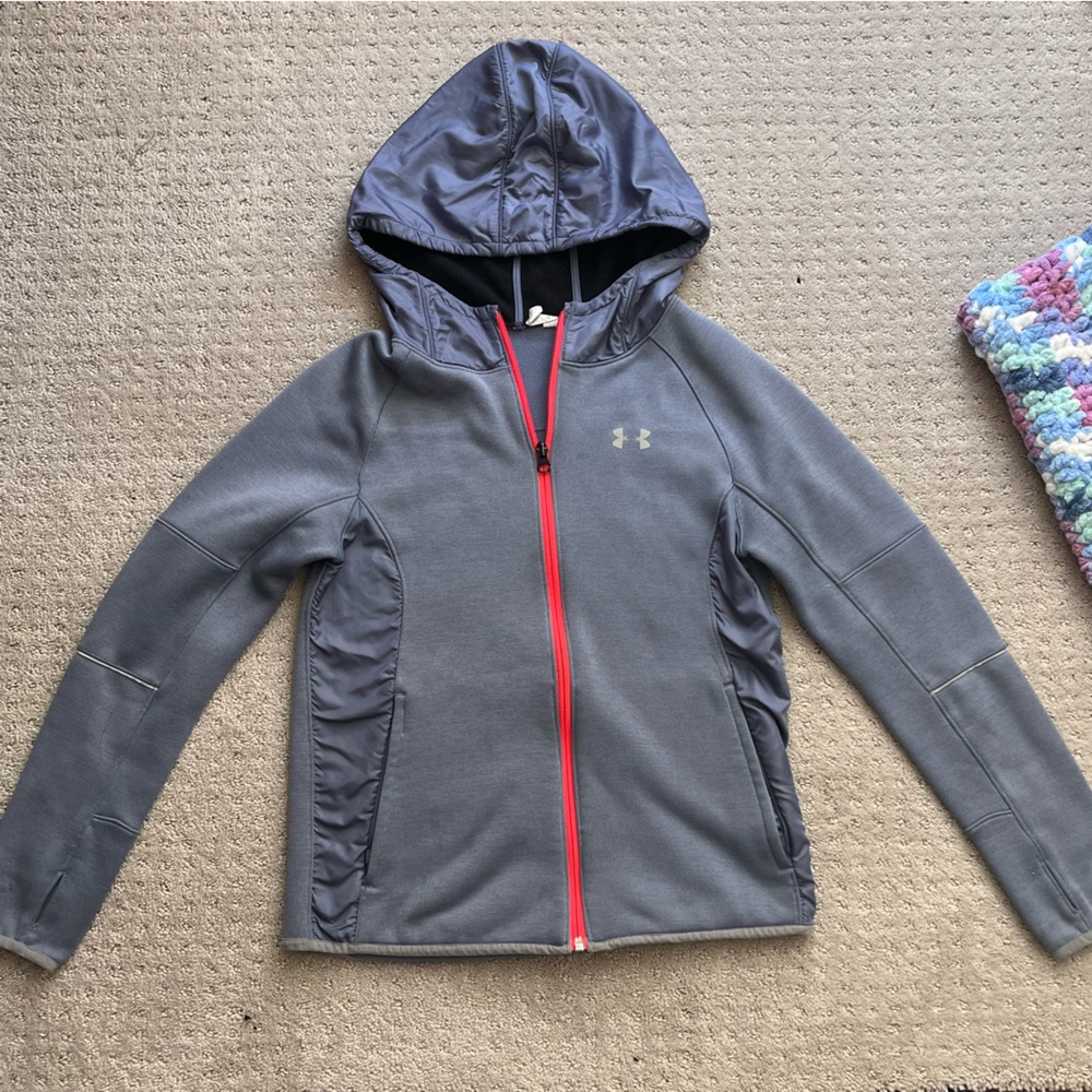 Underarmor Purple Active Zip Up